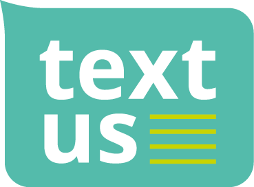 Logo von Text us